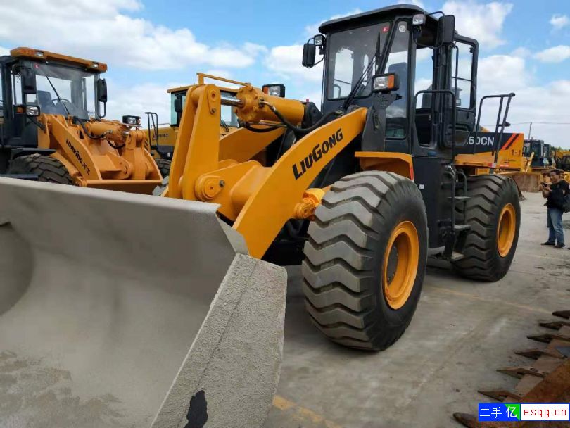 转让二手装载机柳工龙工临工50-30侧翻夹抱铲车-1