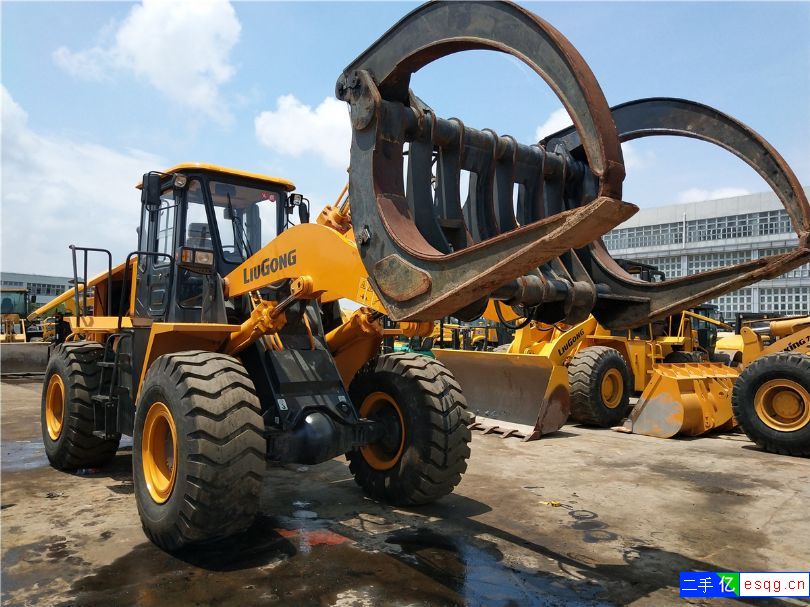 二手临工装载机 柳工龙工50-30侧翻铲车-2