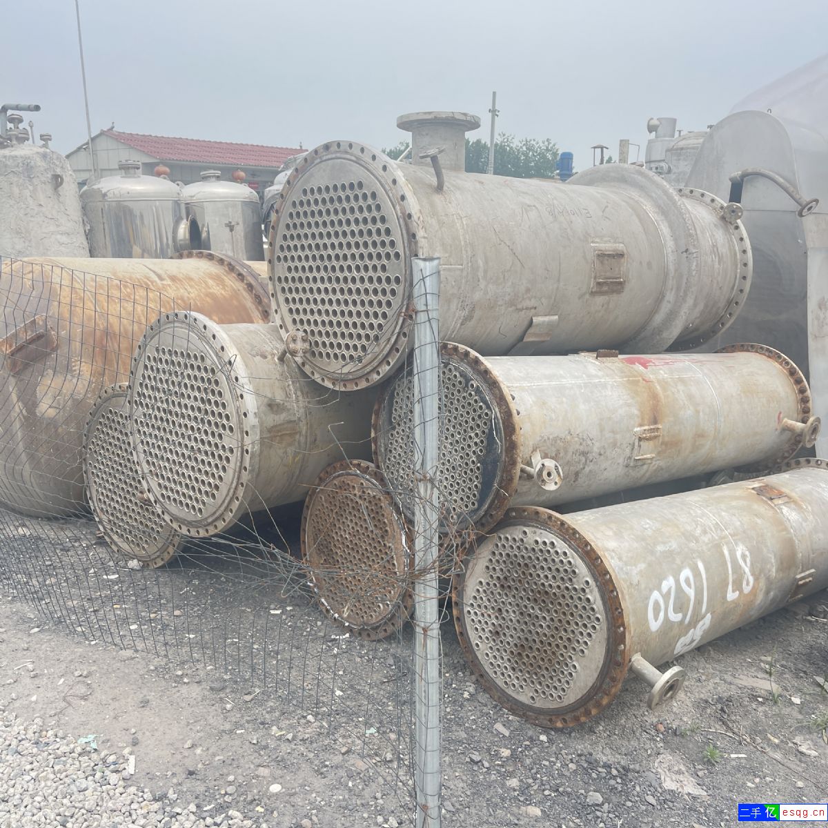 出售二手冷凝器不锈钢冷凝器5平方-1000平方质量-2