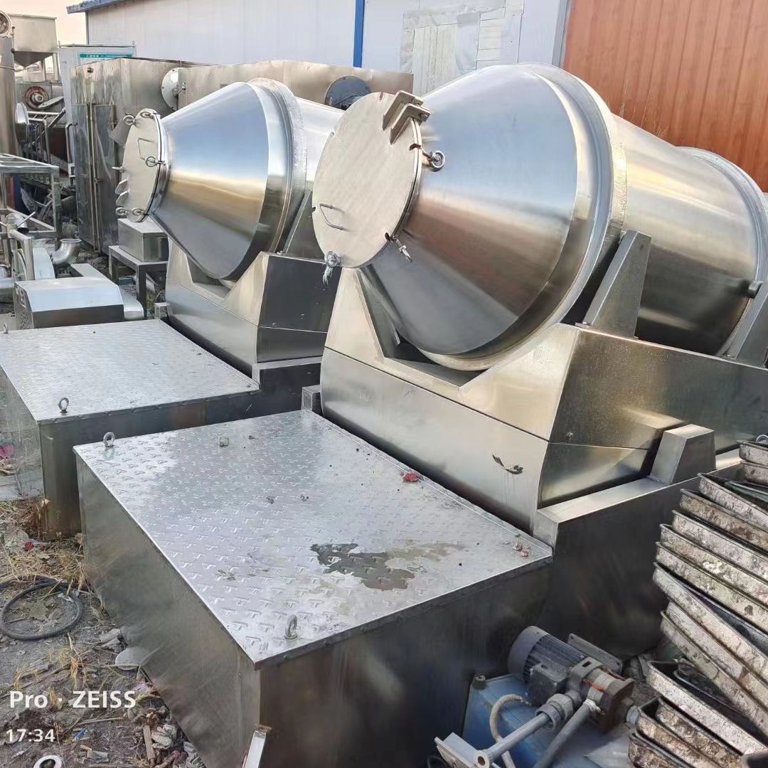 转让二手三维混合机 二维混合机 多种型号质量保证-2