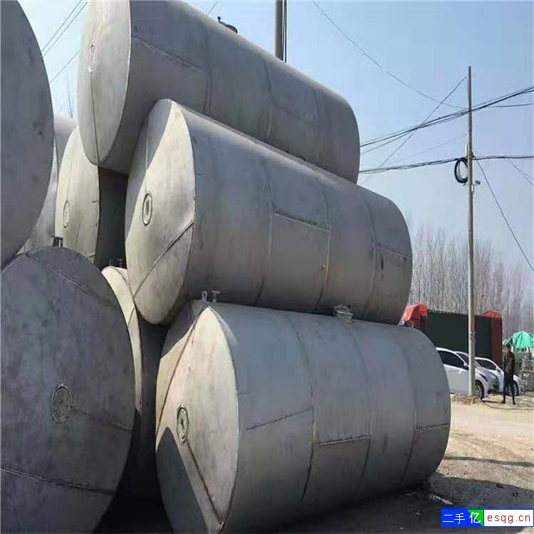 转让10立方二手不锈钢储水罐-1