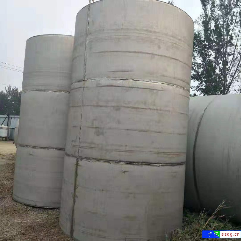 转让10立方二手不锈钢储水罐-2