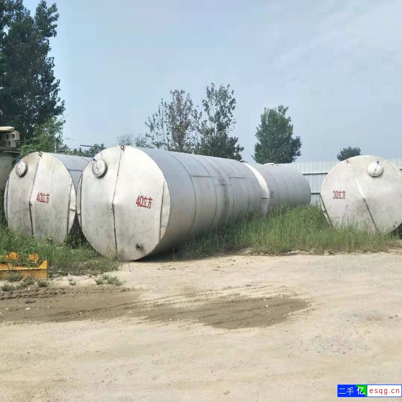 供应50立方卧式不锈钢储罐10台-2