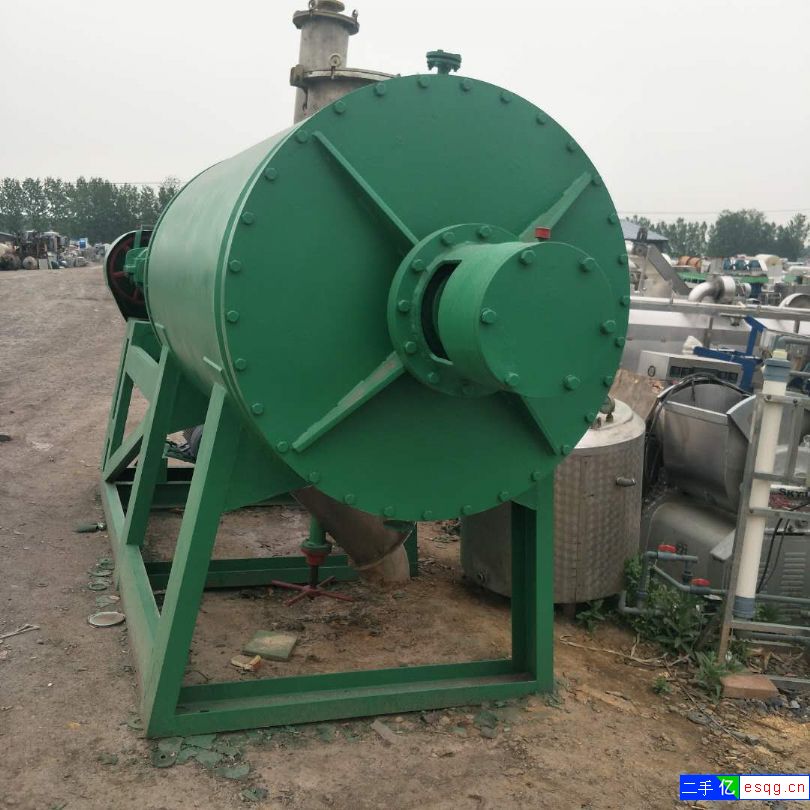 出售二手干燥机 喷雾 闪蒸 双锥 管束 流化床 滚-1