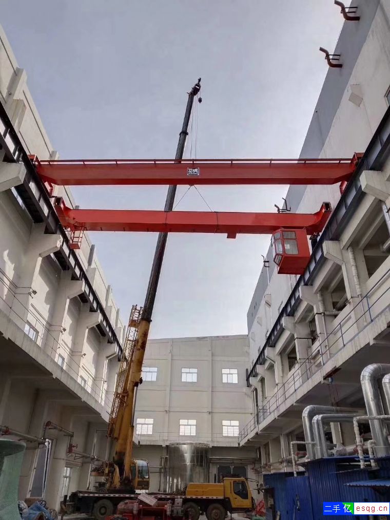 卖买二手龙门吊行车梁道轨-2