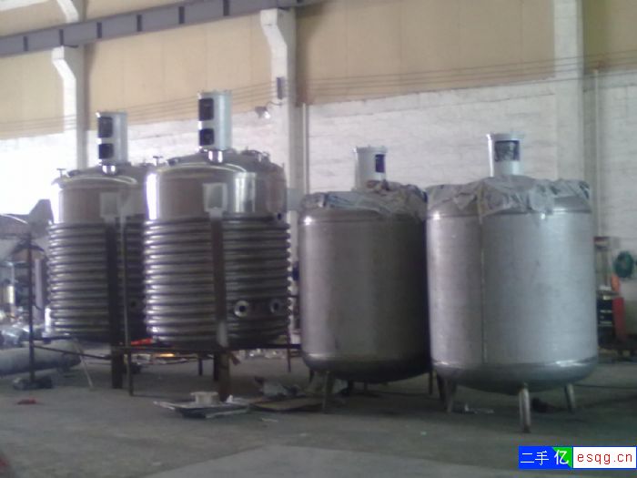二手7成新不锈钢反应釜转让反应罐-1