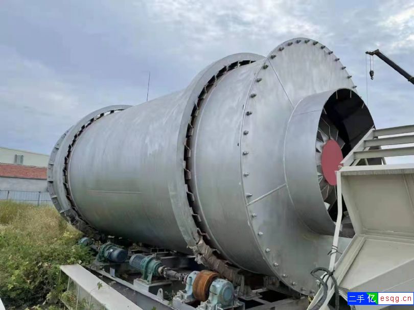 出售二手滚筒烘干机，转让三筒烘干机械设备-2