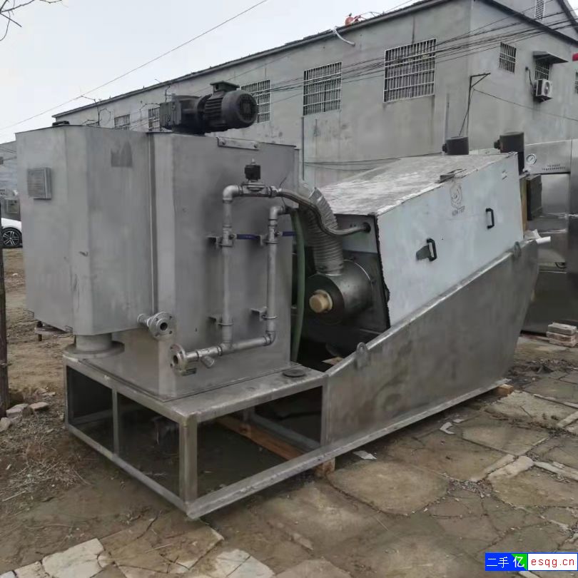 二手叠螺式污泥脱水机转让-1
