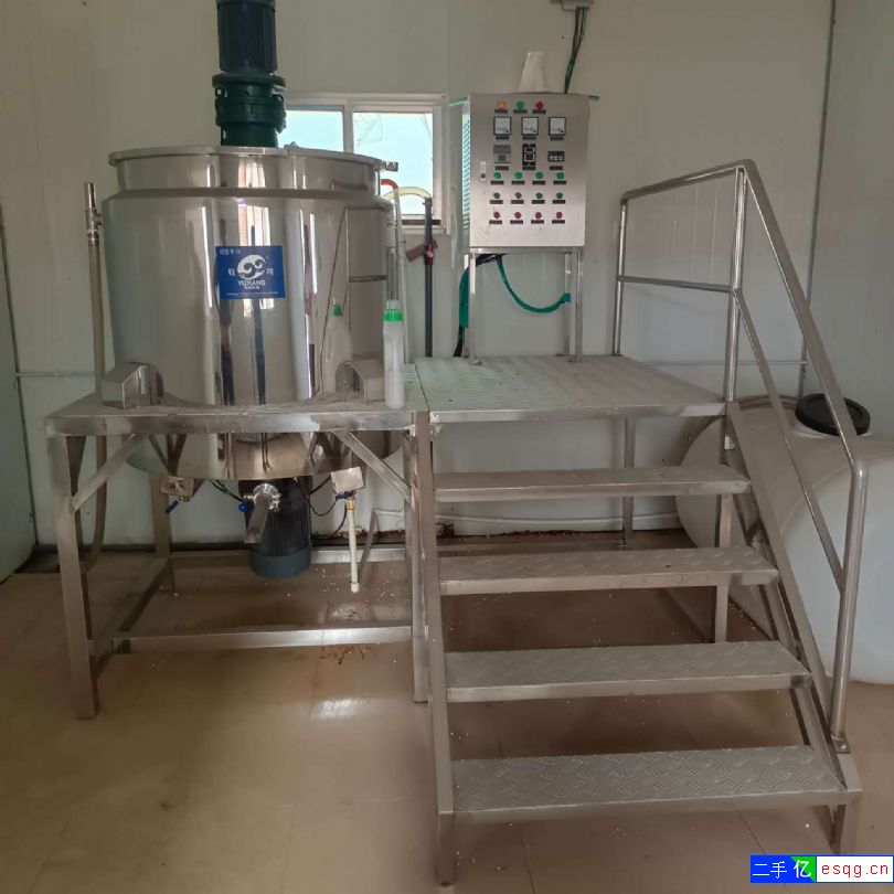 转让9成新二手均质乳化机一台,均质乳化罐转让-1