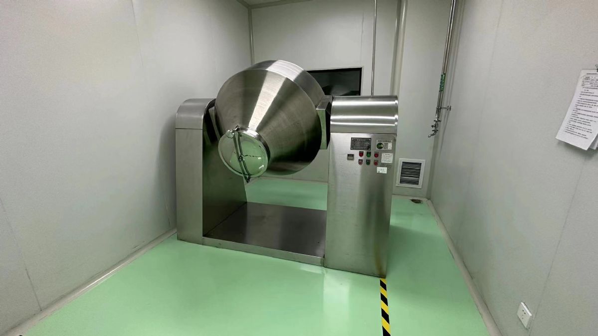 转让9成新二手双锥混合机1件-2