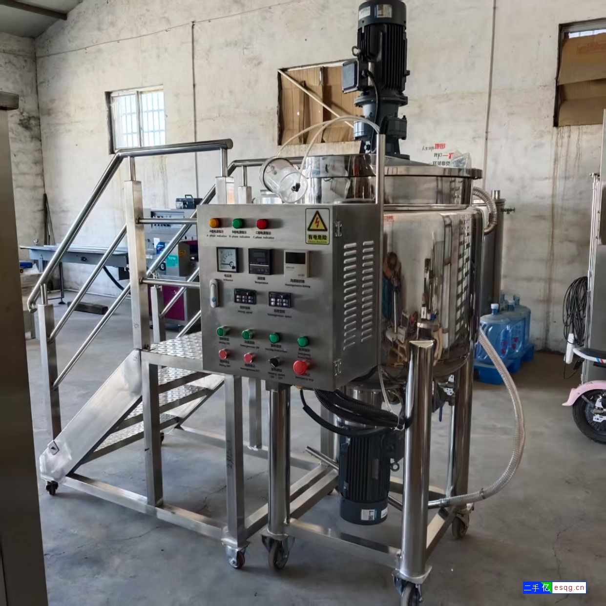 转让9成新二手200升乳化罐一台-2