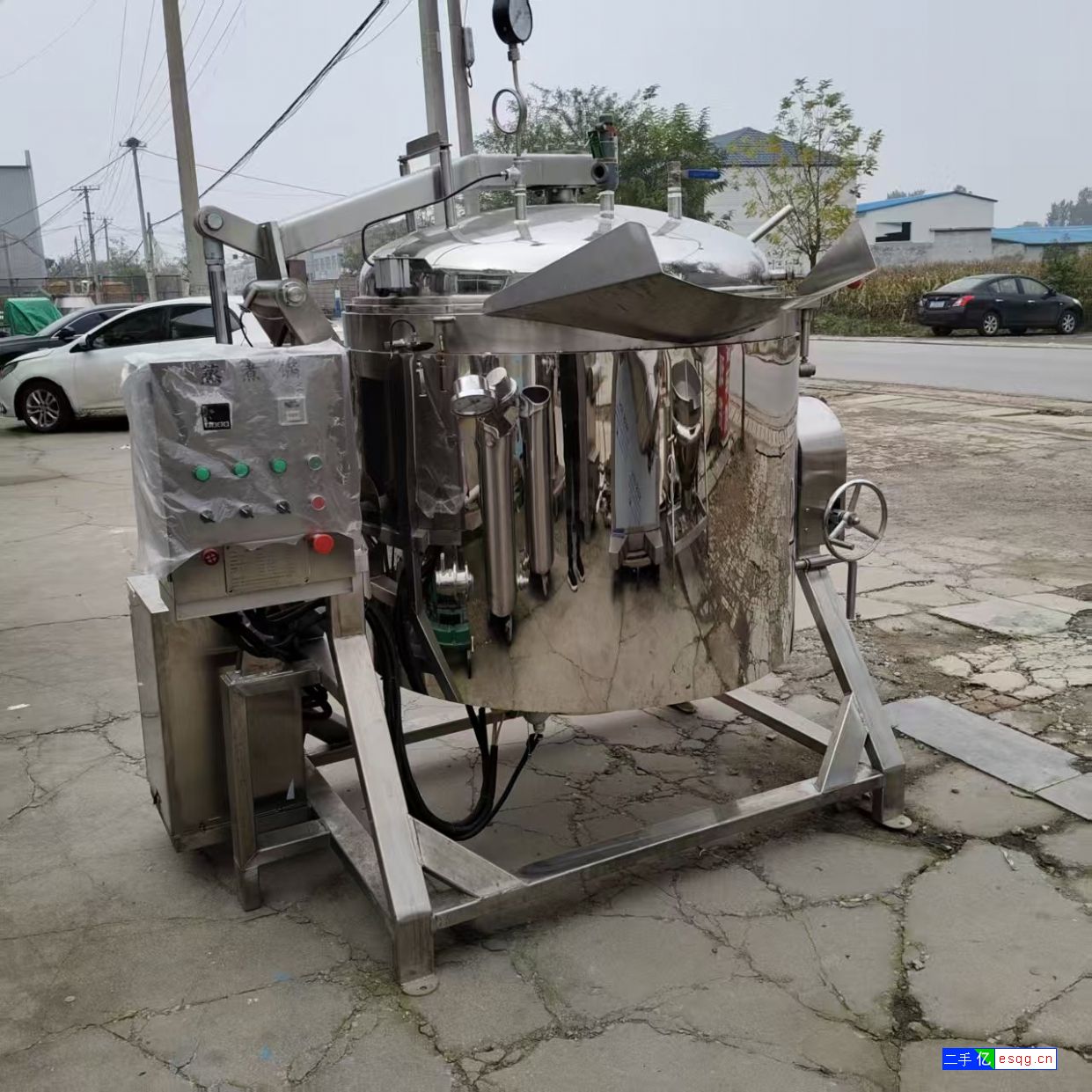 转让9成新二手行星炒锅两台-2