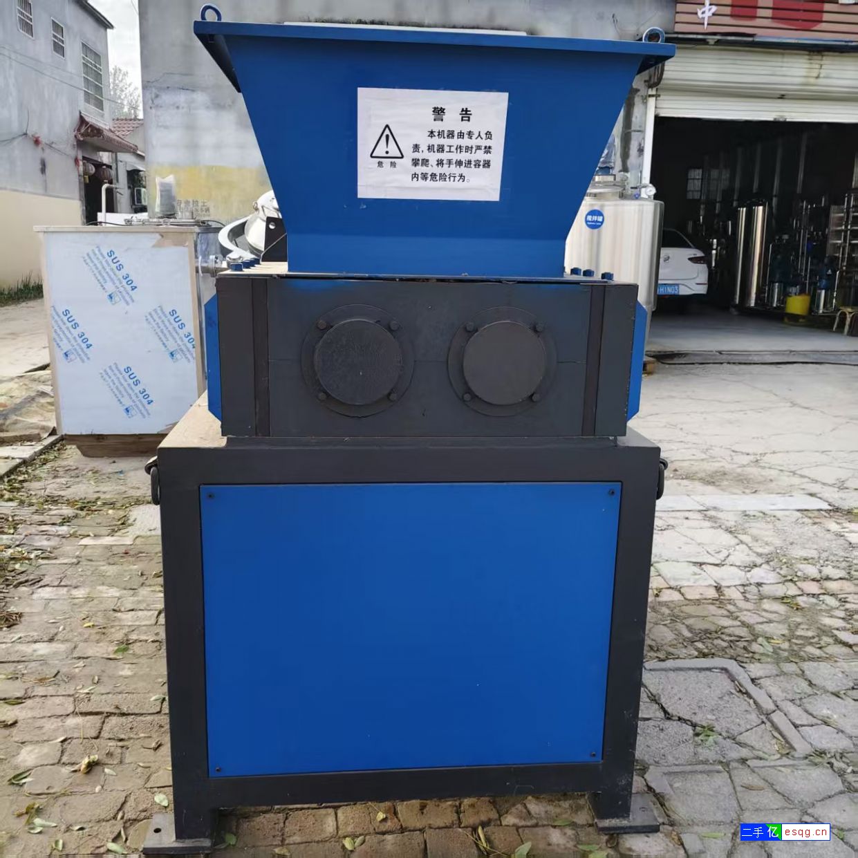 转让二手400×700撕碎机一台-2