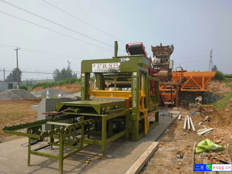 二手水泥砖机，免烧砖机-2