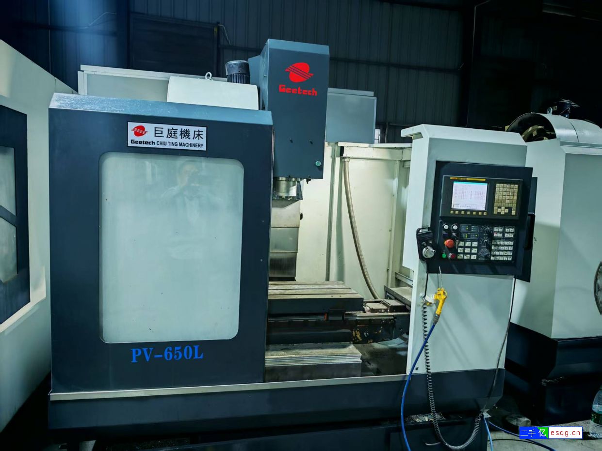 优价转让二手巨庭650两线一硬线轨刀臂刀库加工中心-1