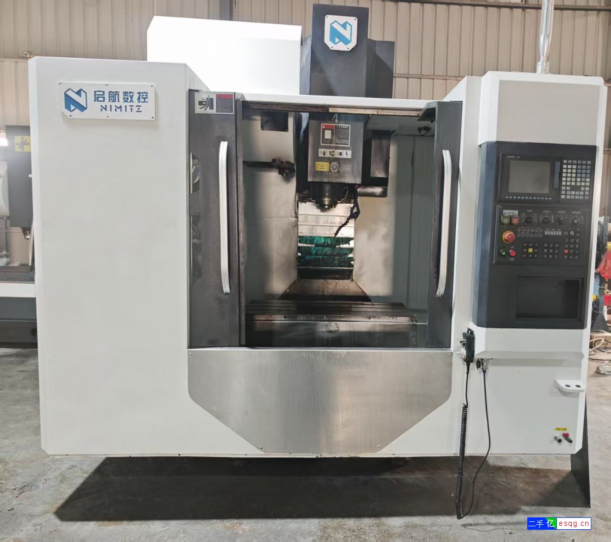 转启航856线轨刀臂刀库加工中心二手850加工中心-1