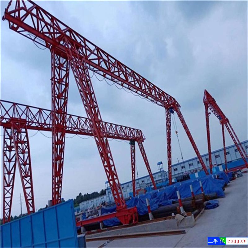 处理优质二手天吊 集装箱龙门吊 10吨20吨电动葫-2