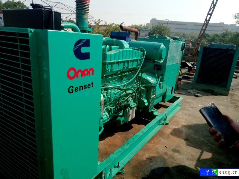 进口品牌二手柴油发电机组出租，低油耗-1