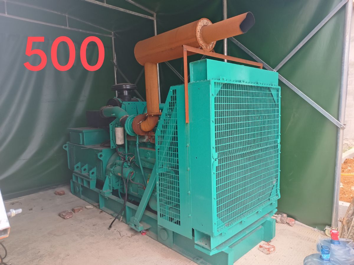 钦州大型500千瓦发电机组出售-1