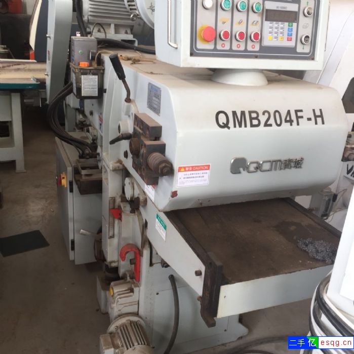 河北沧州低价出售二手木工设青城双面刨-1