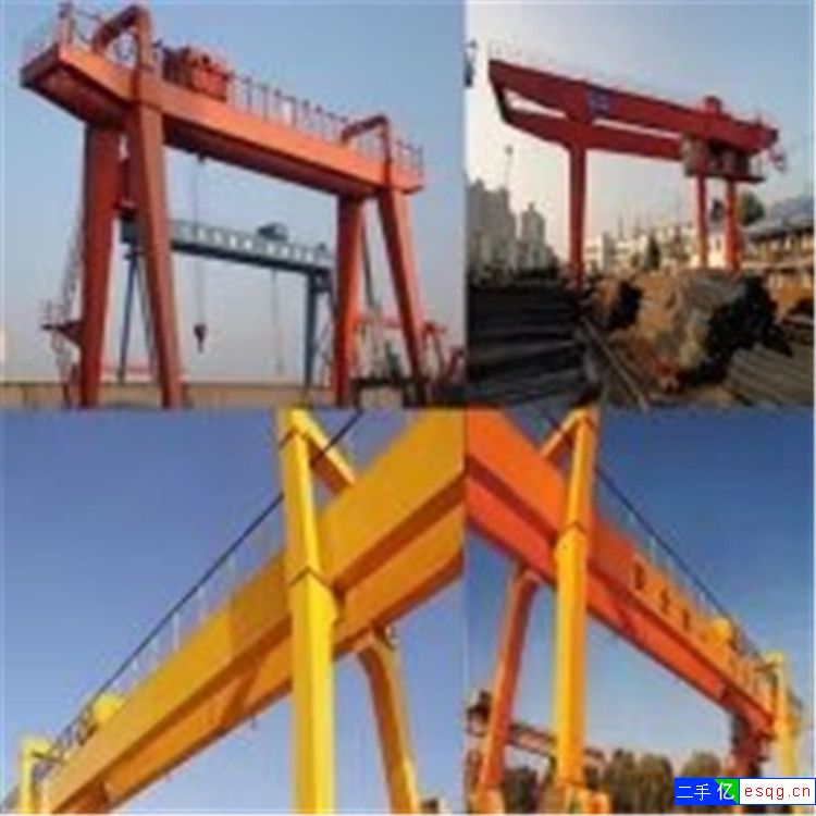 二手龙门吊交易市场 二手单梁龙门吊出售 车间龙门吊-1