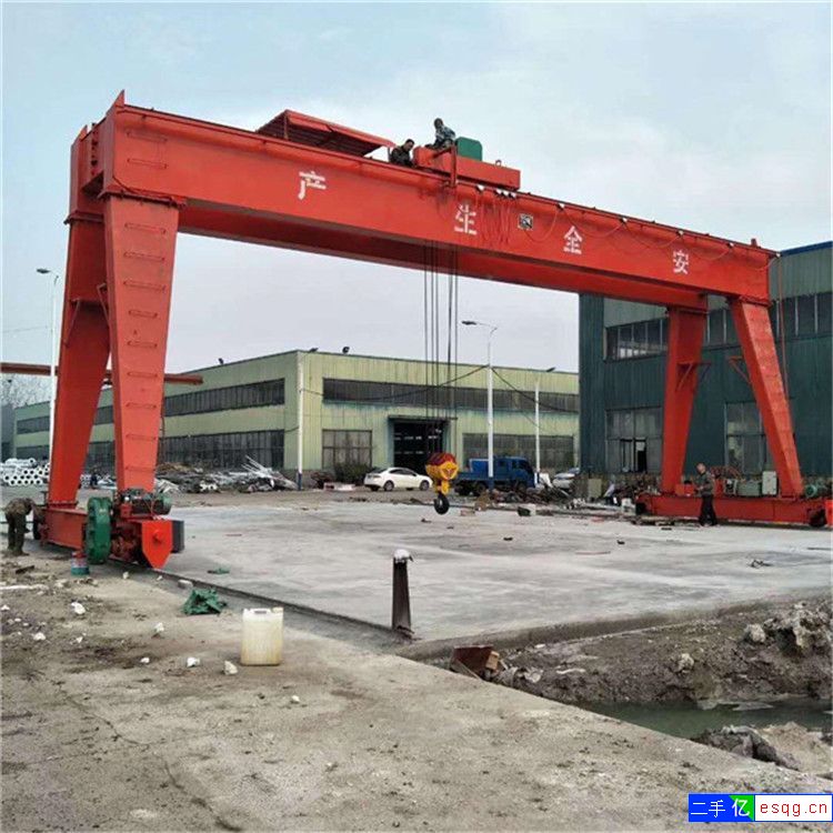 出售二手花架龙门吊 单双梁二手龙门吊 行车梁道轨齐-2