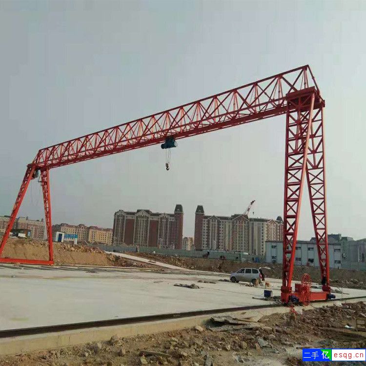 出售二手花架龙门吊 单梁龙门吊 电动葫芦L型二手龙-2