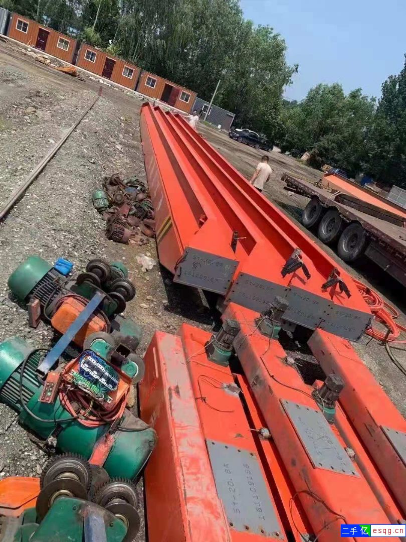 低价出售2-50吨单梁行车 单双梁二手龙门吊 电动-2