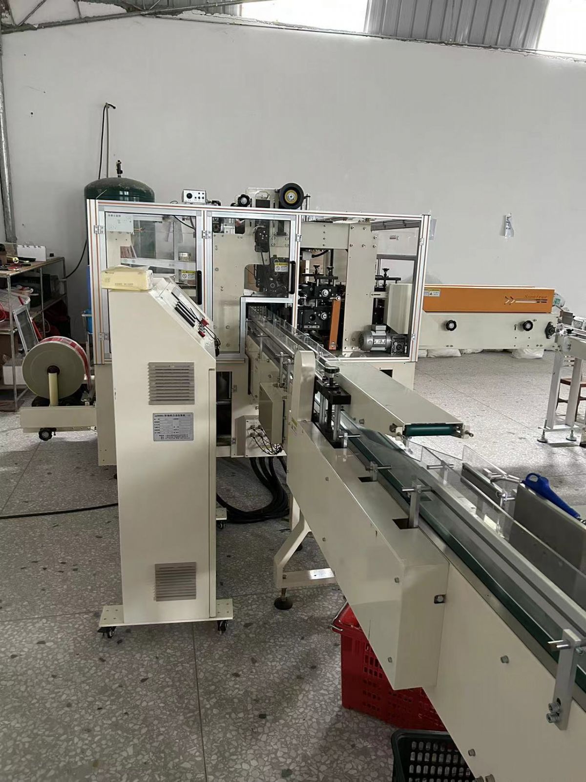 转让20年8月份抽纸机一条线全套设备-1