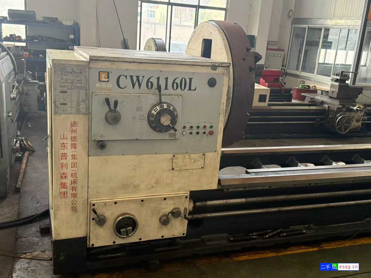 出售普利森61160LX10米车床，导轨1.1米-2