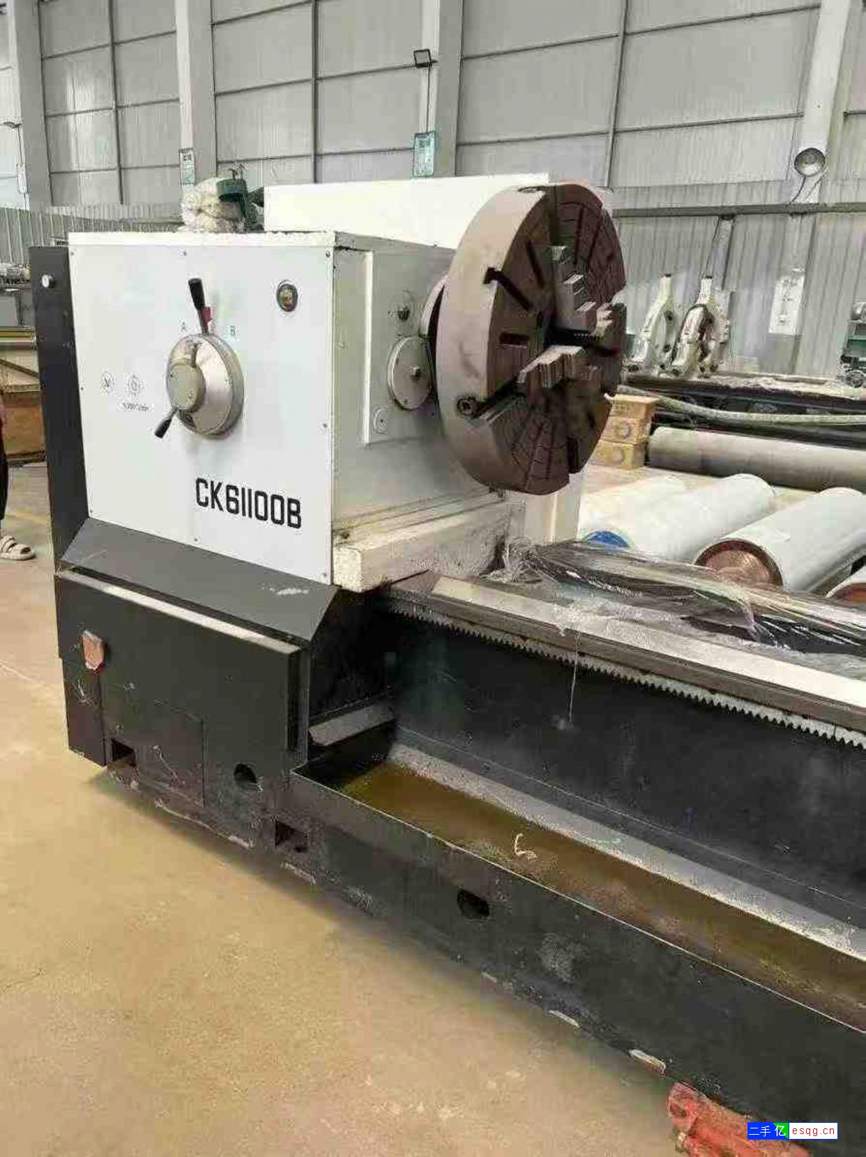 齐航CK61100×8米数控车床到货-2