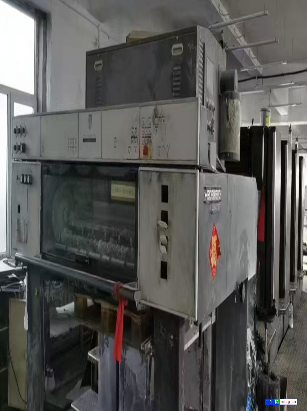 转让99年海德堡CD102-4印刷机，标配小飞达，-1
