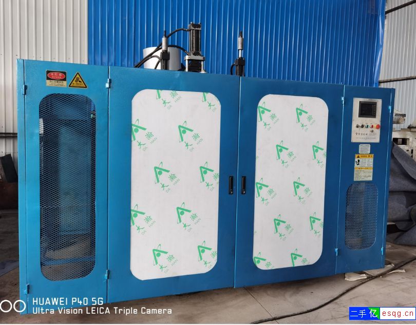 1120九九成新同创5L双工位单模头70吹塑机-1