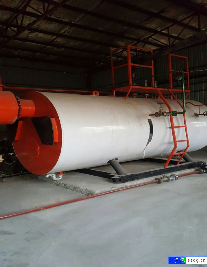 低价出售17年两吨燃气蒸汽锅炉-1