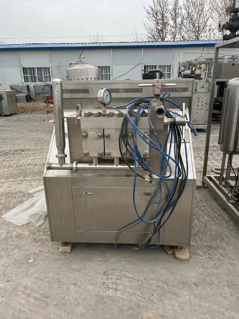 转让二手不锈钢高压均质机饮料设备-2