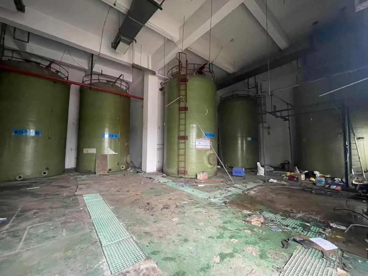 处理多台50吨玻璃钢储水罐原水储罐-2