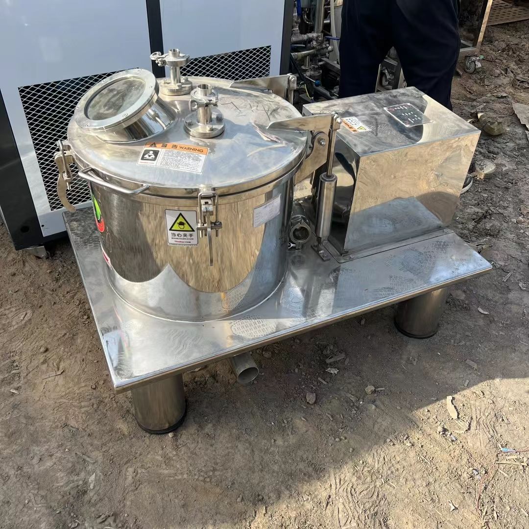 转让二手精品小型不锈钢平板密闭离心机-2