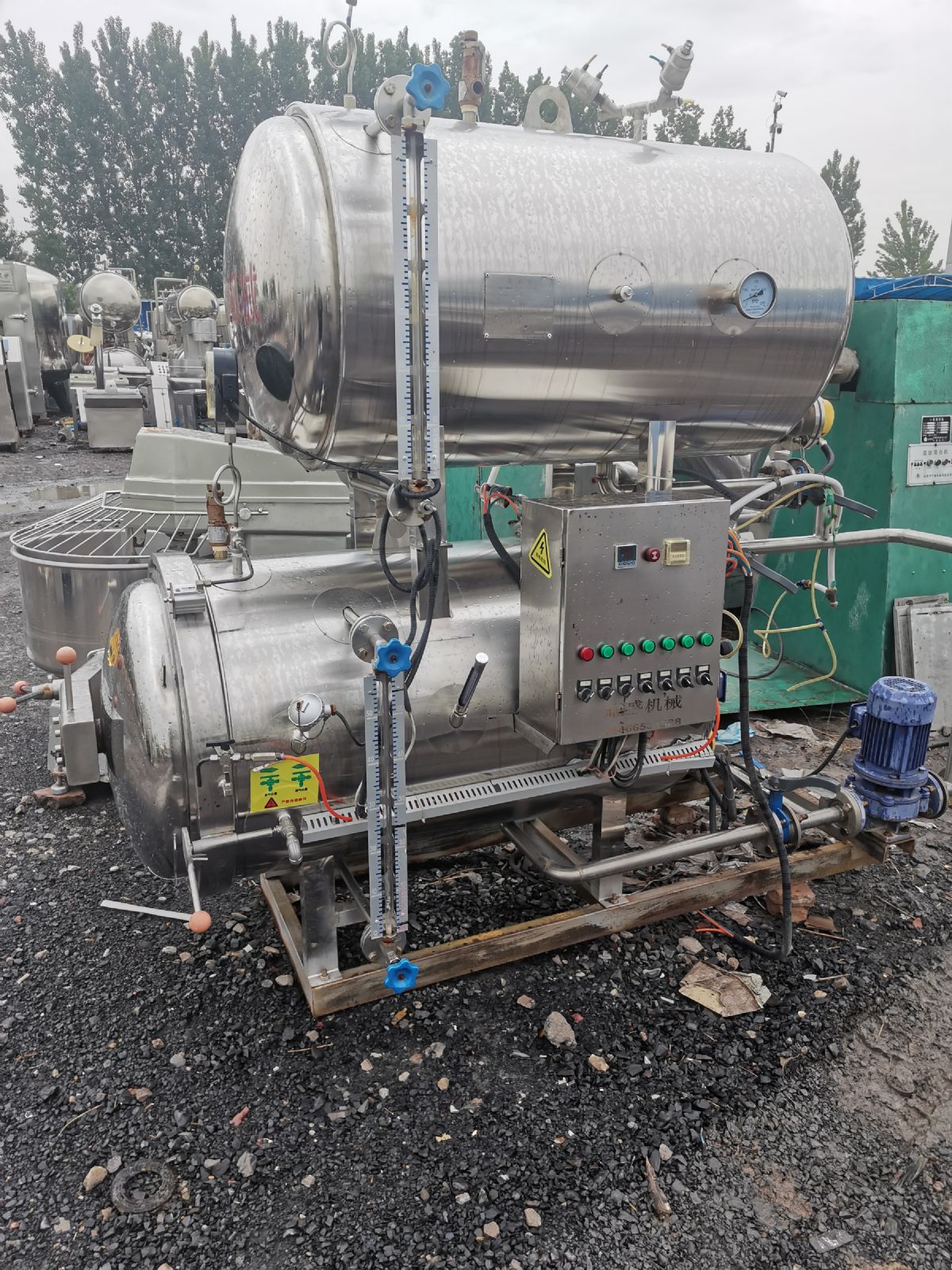 出售转让二手0.55不锈钢电加热杀菌锅-2