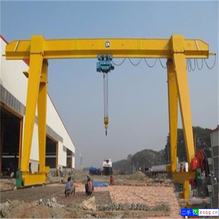 转让二手龙门吊处理 9成新5吨10吨二手单梁行车 -1