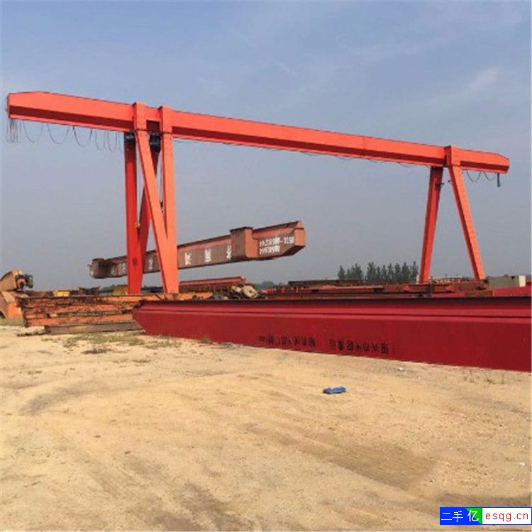 出售货场专用二手双梁龙门吊 单双梁行车 各种跨度 -2