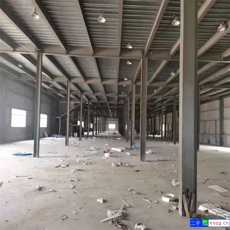 转让二手钢结构 主框架 各种钢结构*车间 连跨二手-2