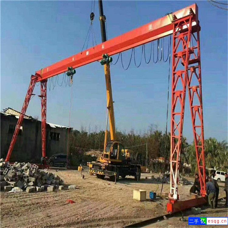 销售二手上包下花龙门吊 型号齐全 电动单梁龙门吊 -2
