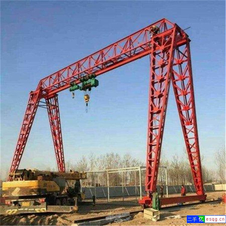 长期收售二手龙门吊 二手双梁龙门吊 桥式单双梁行车-1