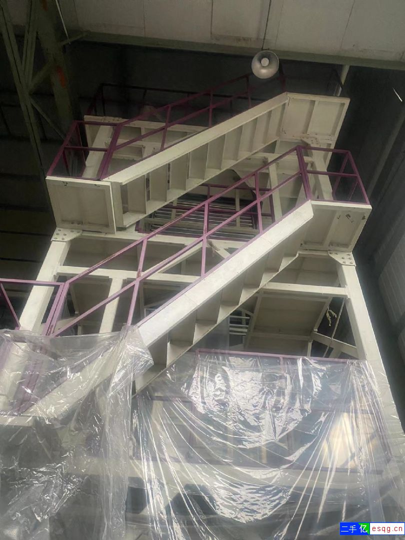 转让1.8米三层共挤上旋内冷吹膜机-1