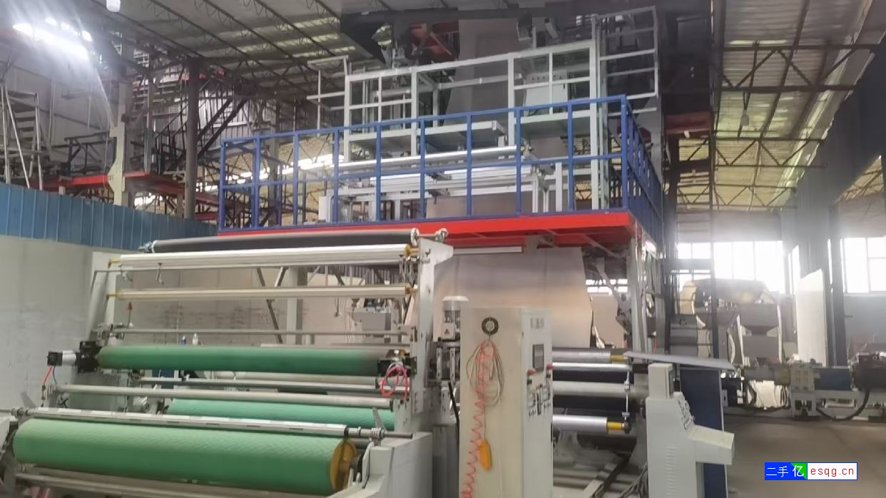 转让吹膜机多台，单机与三层共计及五层共计吹膜机-1