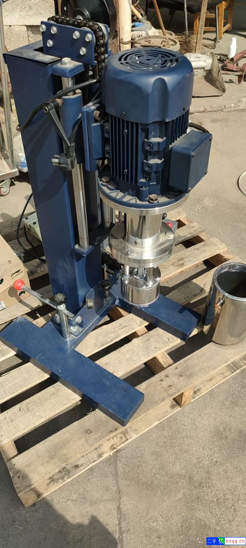 二手实验型蓝式砂磨机-2