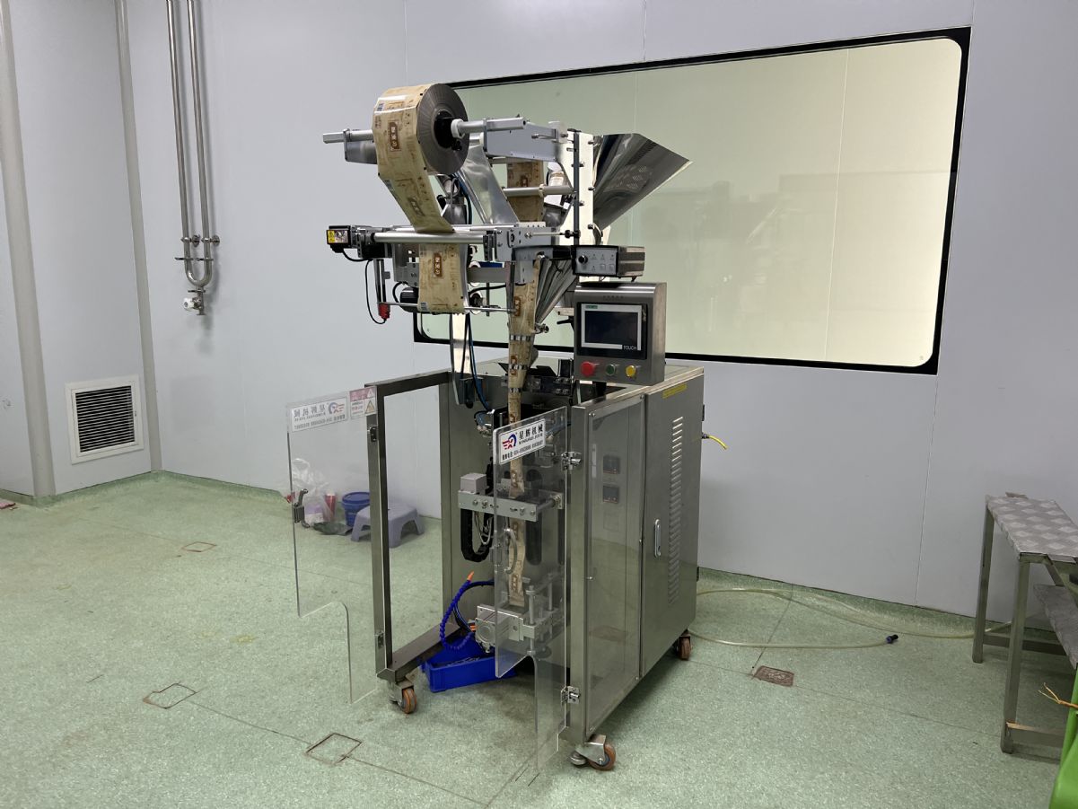 全新下拉袋圆角背封粉末包装机多台-2