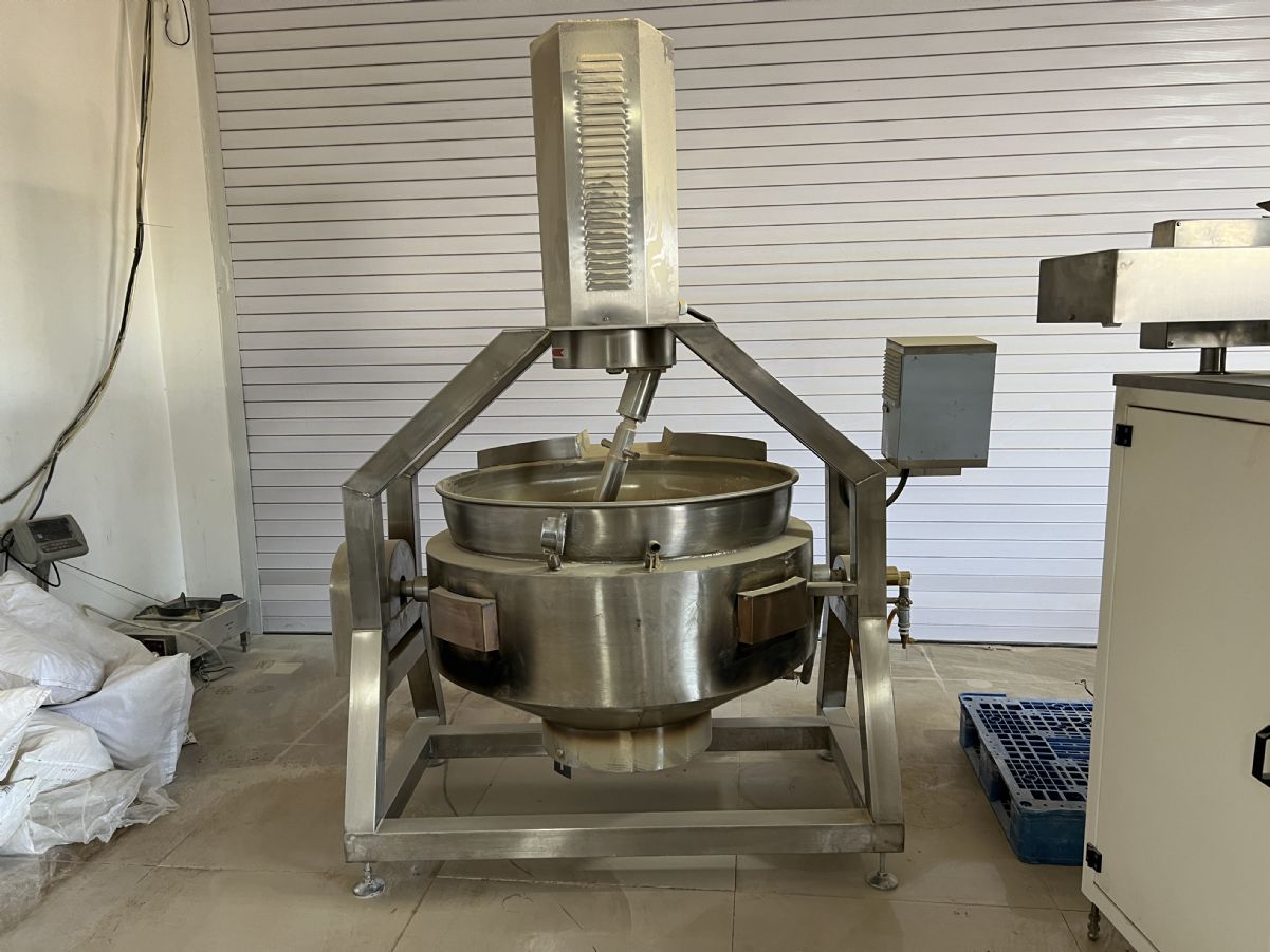 使用不多的燃气行星搅拌夹层锅多台-2