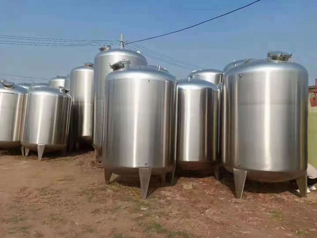 出售九成新二手不锈钢搅拌罐一台、-1