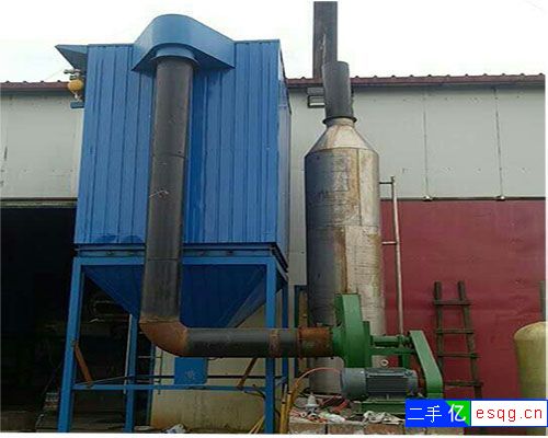 河南二手6吨锅炉脱硫除尘器-1